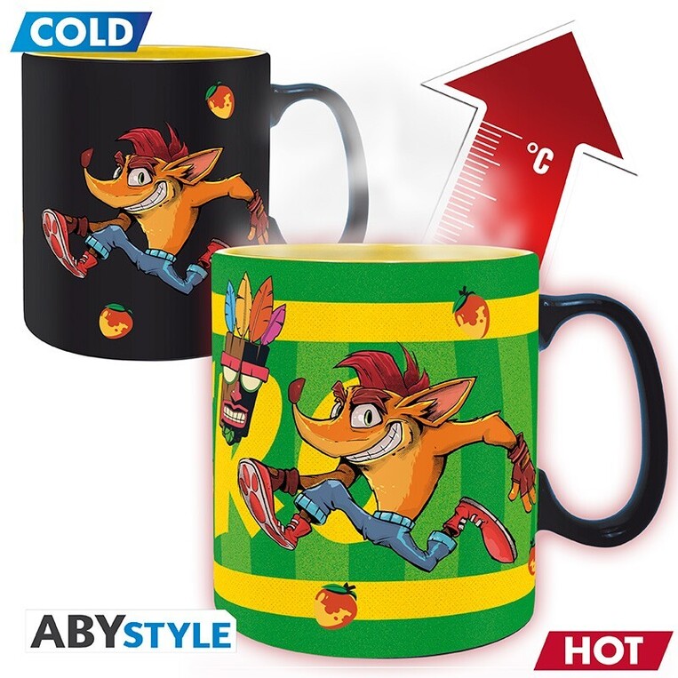 Crash Bandicoot - Mug Heat Change - 460 ml - ABYMUGA032