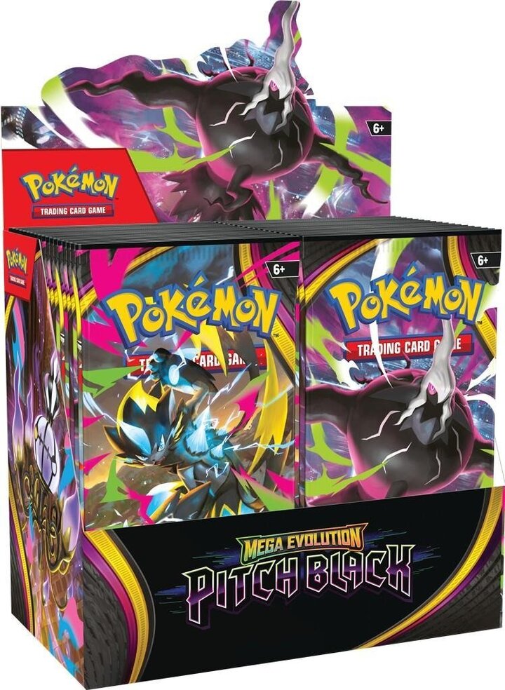 Pokemon TCG Mega Evolution: Pitch Black - Booster Display (36 Booster) - POK104251