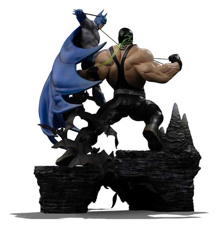 DC Comics Diorama 1/10 Batman vs Bane 33 cm - IS95784