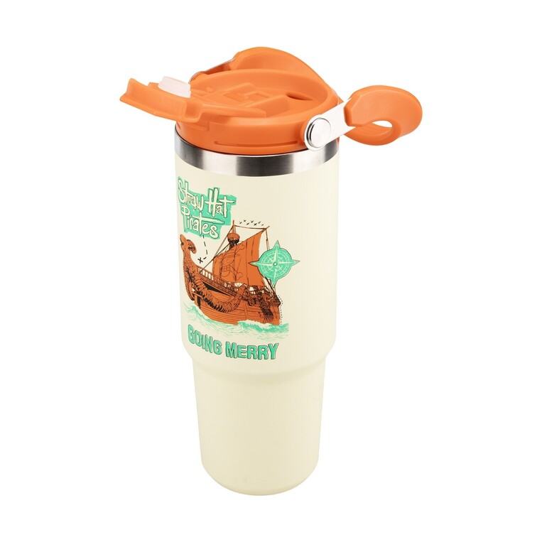 One Piece Jolly Roger Insulated Cup with Top Handle (900ml) - PP16220OPNF