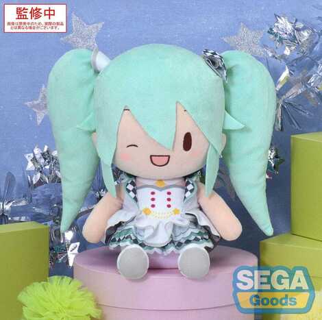 Hatsune Miku: Colorful Stage! Fuwa Petit Plush Figure Stage Sekai Miku L 27 cm - SEGA44058