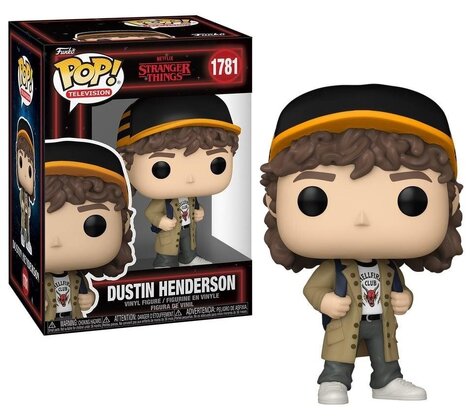 Funko POP! Stranger Things - Dustin Henderson Figure #1781