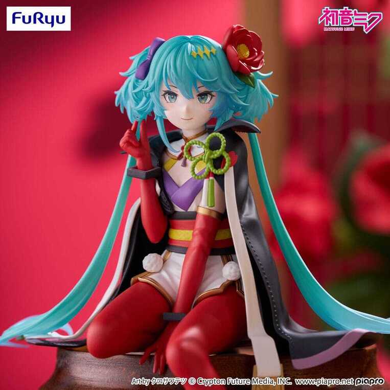 Hatsune Miku Noodle Stopper PVC Statue Flower Fairy Camellia 15 cm - FRYU50844
