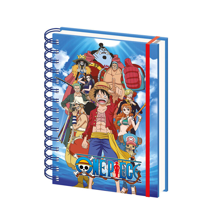 One Piece Anime (Crew) A5 Wiro Notebook - SR2400480