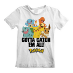 Pokemon Gotta Catch Em All White Kids T-Shirt - POK00625TKW