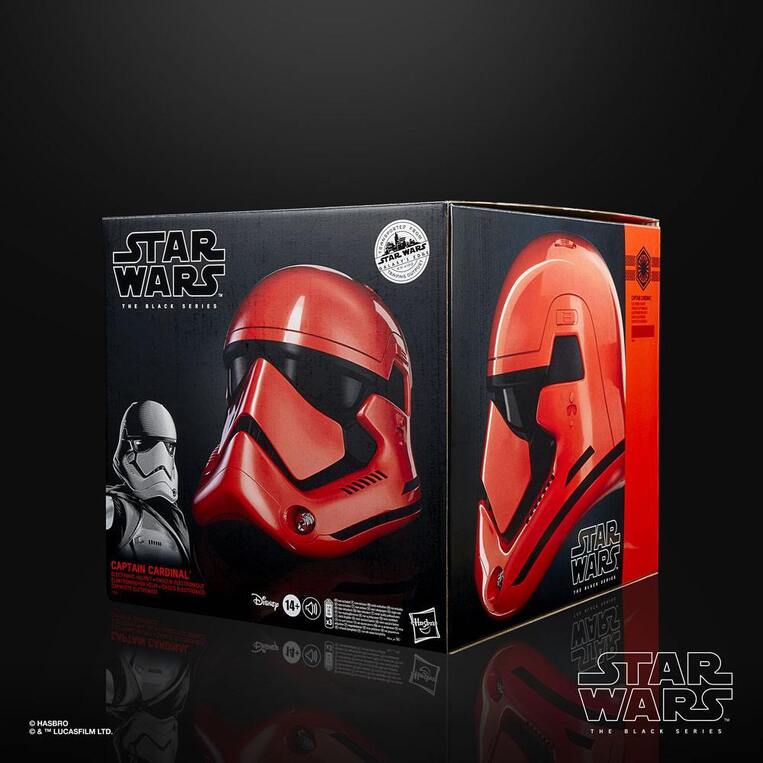 Star Wars Galaxy's Edge Black Series Electronic Helmet Captain Cardinal - F0013
