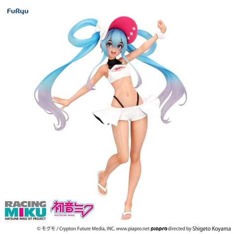 Hatsune Miku GT Project Trio-Try-iT PVC Statue Racing Miku 2024 Summer Holiday Ver. 23 cm - FRYU50267