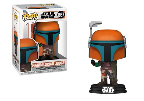 Funko POP! Star Wars: The Mandalorian - Mandalorian Judge Figure #667