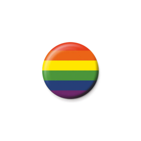 Pride Flag 25mm Button Pin Badge - PB8817