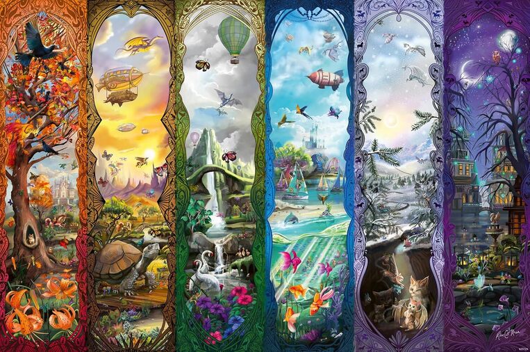 Ravensburger Puzzle The Six Portals 7000 Pcs - 12001422