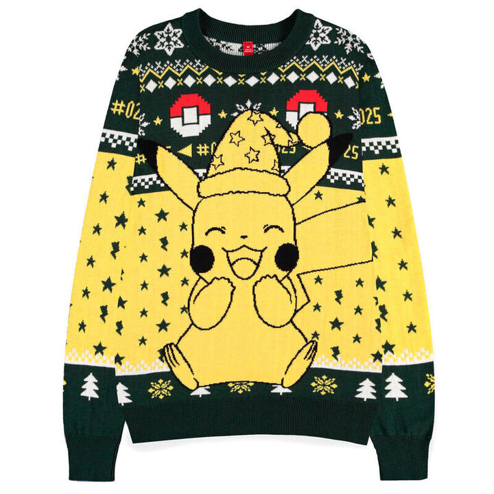 Pokemon Pikachu Christmas Jumper - KW624802POK