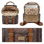 Harry Potter - Hogwarts Houses - Epic BackPack (brown) - KMN04822