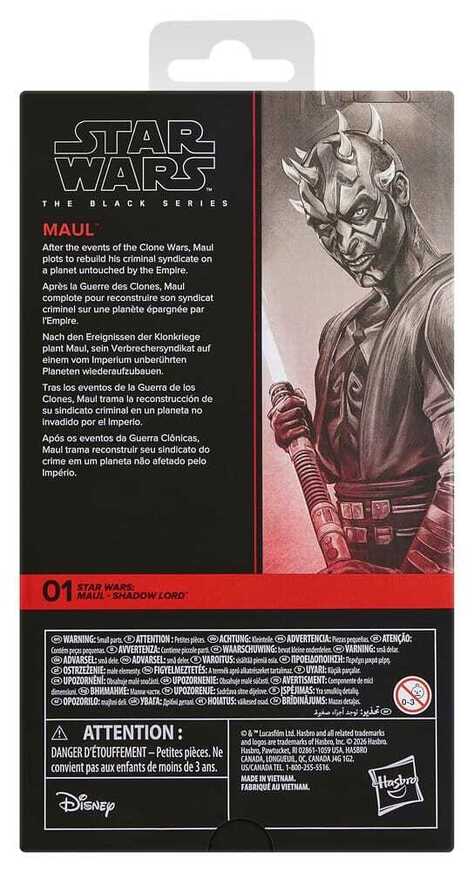 Star Wars: Maul - Shadow Lord Black Series Action Figure Maul 15 cm - G2582