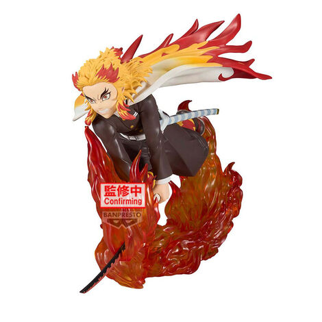 Demon Slayer Kimetsu no Yaiba Vibration Stars Kyojuro Rengoku 14cm - BAN29069