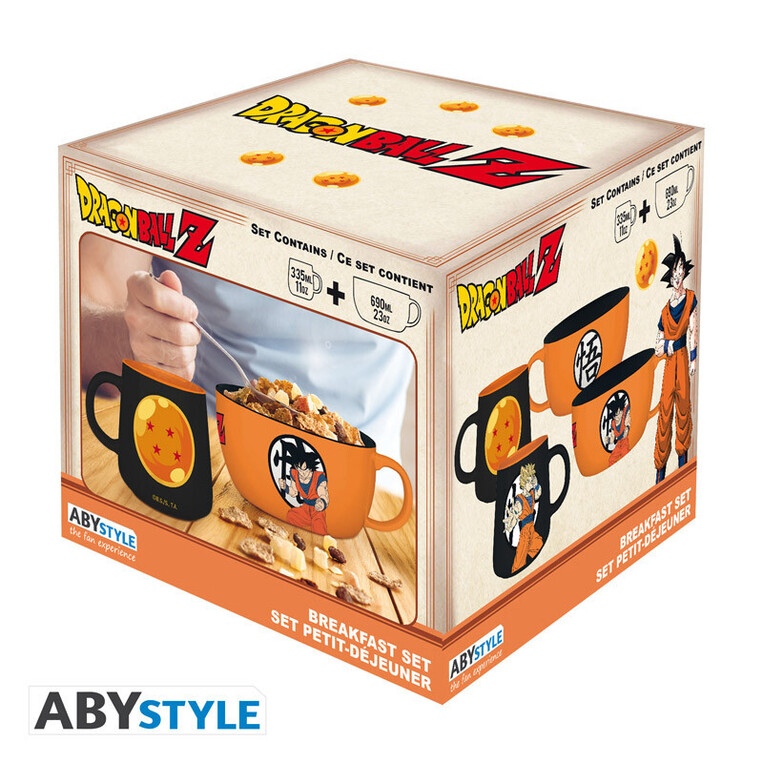 Dragon Ball Breakfast Set Mug + Bowl Goku - ABYTAB151
