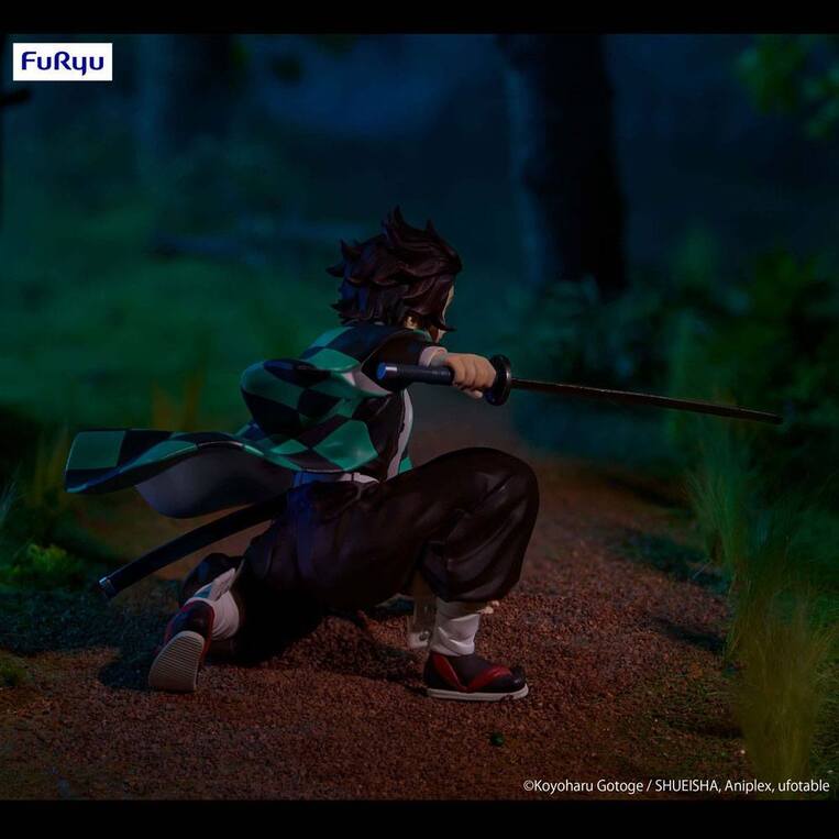 Demon Slayer: Kimetsu no Yaiba Noodle Stopper PVC Statue Kamado Tanjiro 13 cm -FRYU40252