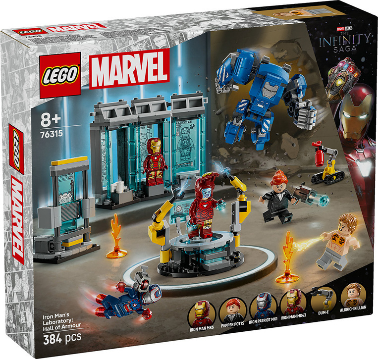 LEGO Super Heroes Iron Man's Laboratory: Hall Of Armor - 76315