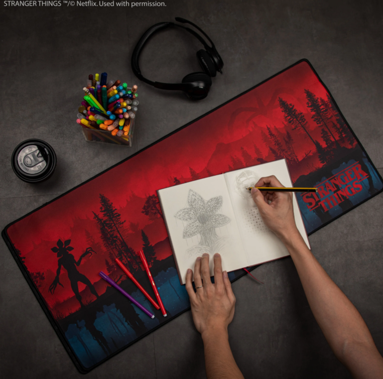 Stranger Things Upside Down Desk Mat - CR2581