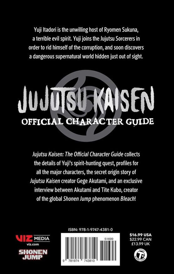 Jujutsu Kaisen: The Official Character Guide