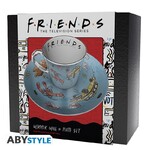 Friends Mirror Mug & Plate Set - Pattern - MMP001