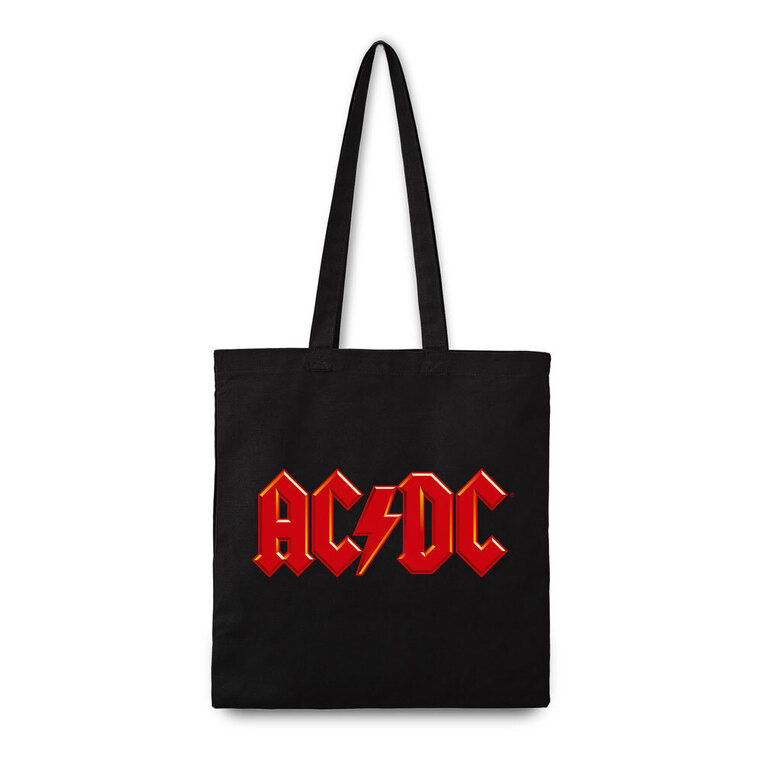 AC/DC Tote Bag Logo (black) - RKSX-TOTACDCLOG01