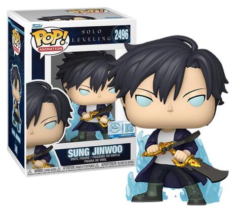 Funko POP! Solo Leveling - Sung Jinwoo #2496 (Exclusive Figure)