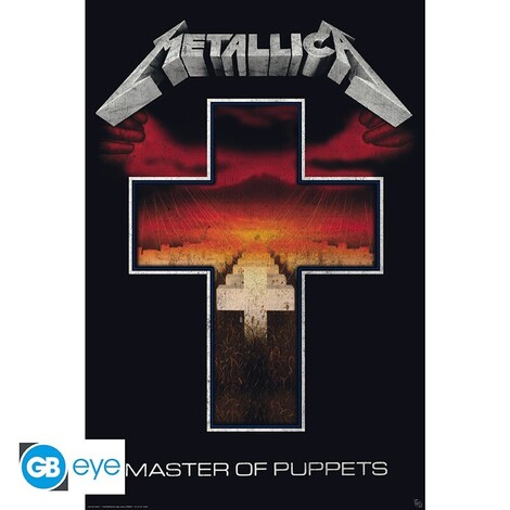 Metallica Poster Maxi 91.5x61 Master Of Puppets Album Cover - GBYDCO437