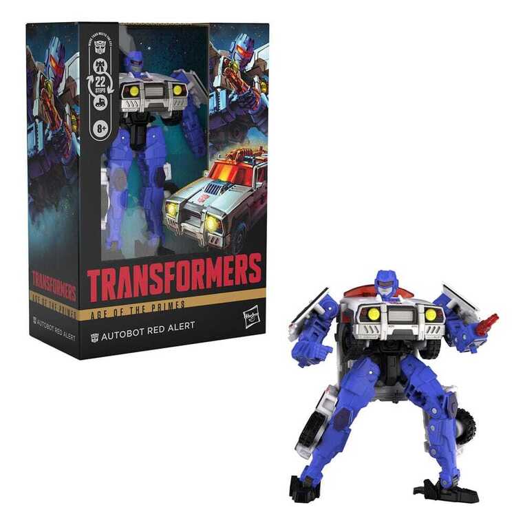 Transformers Age of the Primes Voyager Class Action Figure The Thirteen Autobot Red Alert 18 cm - G1008