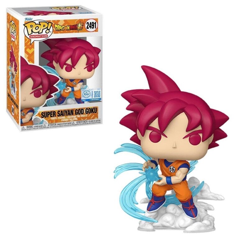 Funko POP! Dragon Ball Super - Super Saiyan God Goku Figure #2491