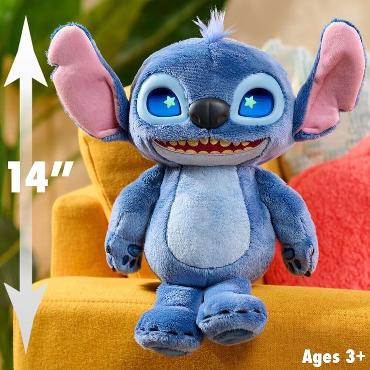 Disney Lilo & Stitch Interactive Stitch Plush Toy 30cm - 0415KM01