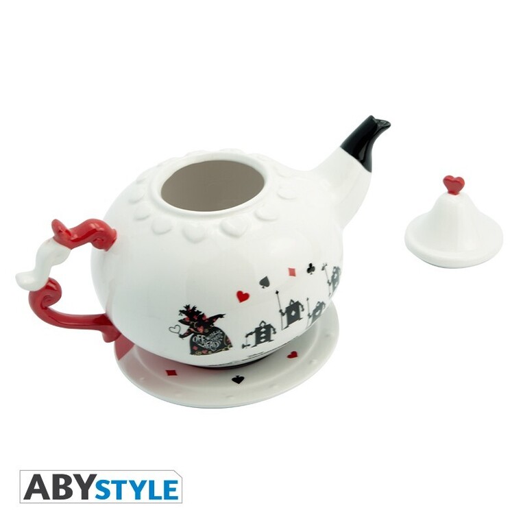 Disney Teapot Alice in Wonderland Queen of Hearts - ABYTAB020