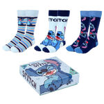 Disney Lilo & Stitch - Stitch Pack 3 Adult Socks - CRD2900001879- 40-46