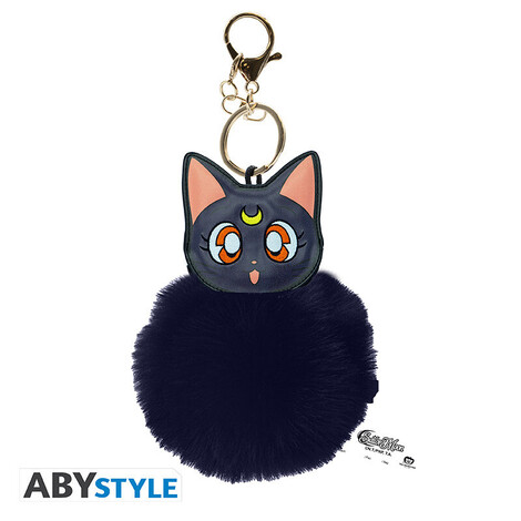 Sailor Moon Plush Keychain Luna - ABYKEY644
