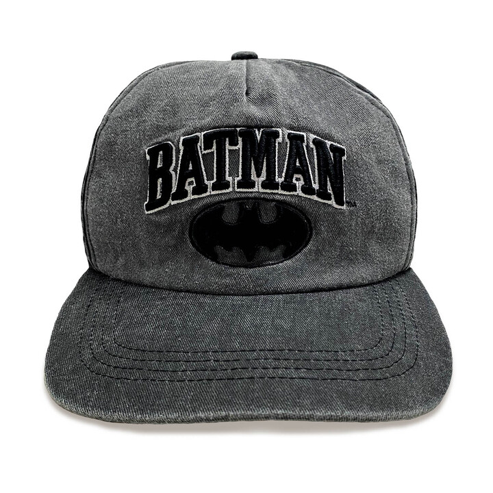 DC Batman Grey  Baseball Cap  - BAT01588CAC