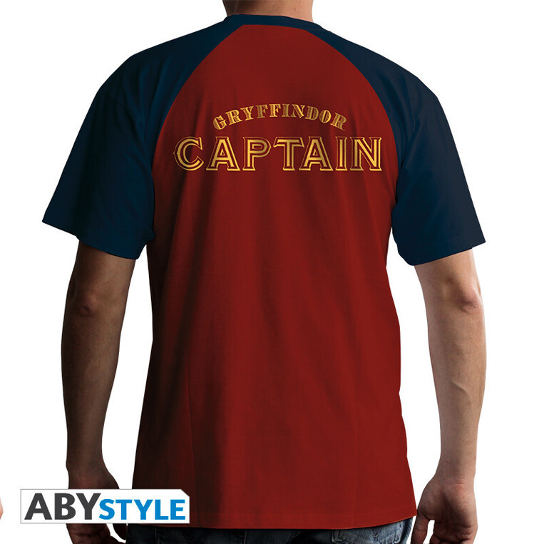 Harry Potter T-shirt "Quidditch jersey" Man SS red - ABYTEX371