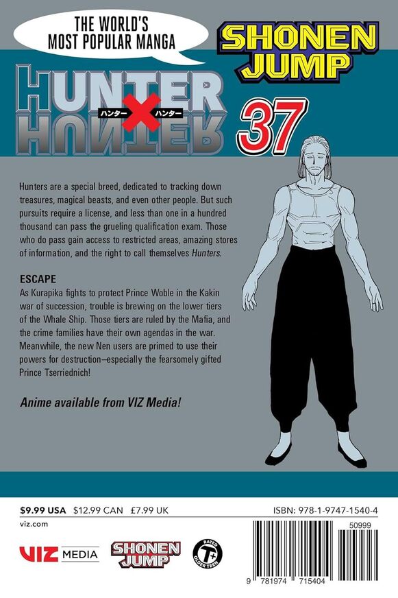 Hunter x Hunter, Vol. 37 