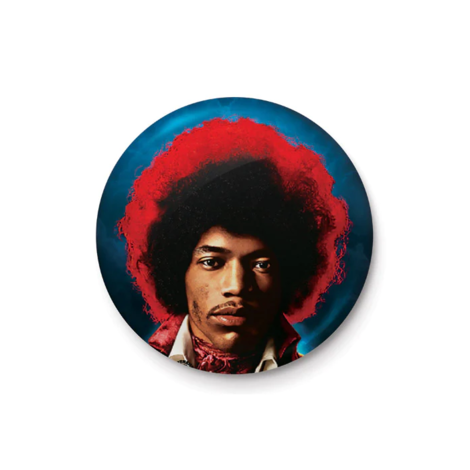 Jimi Hendrix (Both Sides of The Sky) 25mm Badge - PB5392