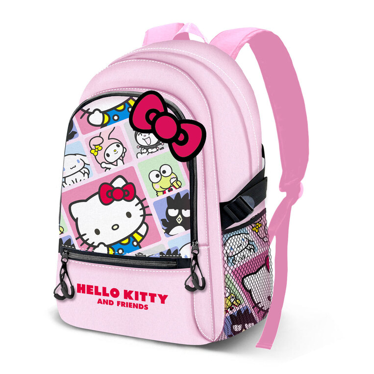 Hello Kitty Multicolour Backpack Hello Kitty Panels - KMN08720