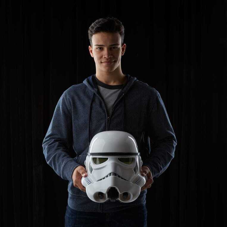 Star Wars Rogue One Black Series Electronic Helmet Imperial Stormtrooper - B7097