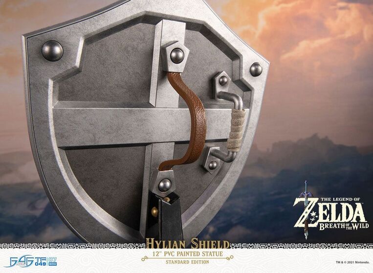 The Legend of Zelda Breath of the Wild PVC Statue Hylian Shield Standard Edition 29 cm - F4FBOTWHS