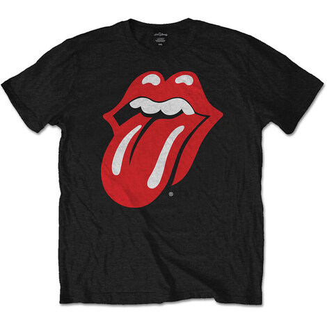 The Rolling Stones Unisex T-Shirt: Classic Tongue - RSTEE03MB