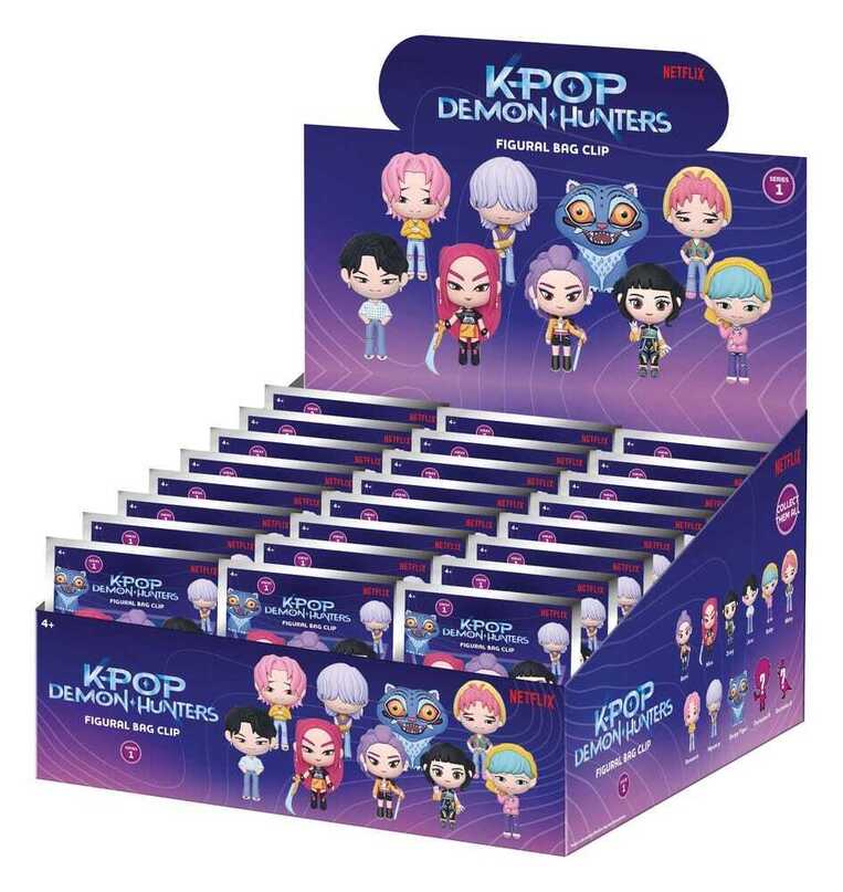 K-Pop Demon Hunter 3D PVC Bag Clips Series - MNGM32775