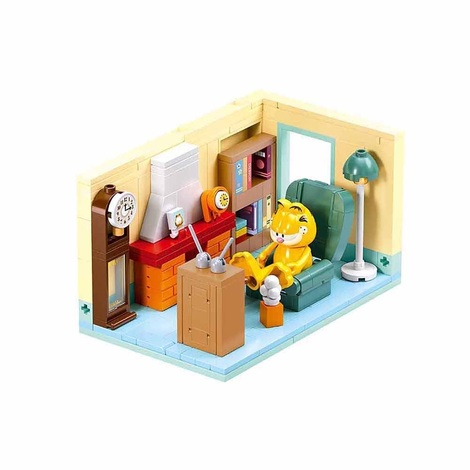 Garfield In The Living Room Sluban 219 Pieces - M38-B1226