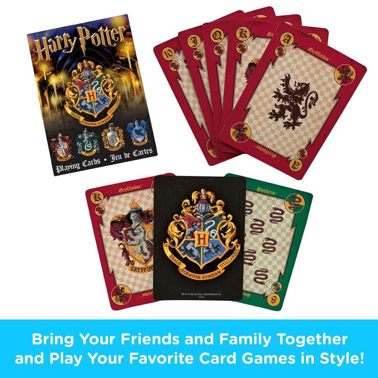 Harry Potter Playing Cards Crests - NMR52357