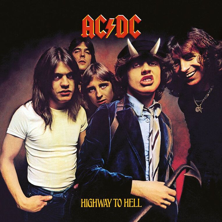 AC/DC Framed Canvas Print Highway To Hell 40 x 40 cm - DC95981C