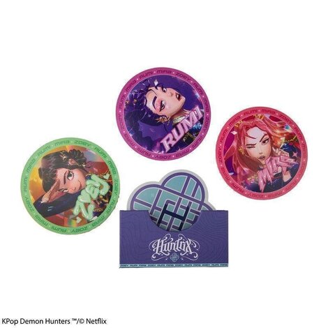 K-Pop Demon Hunters - Hunters & Demons Soundtrack Coasters Set (4 pieces) - CR4121