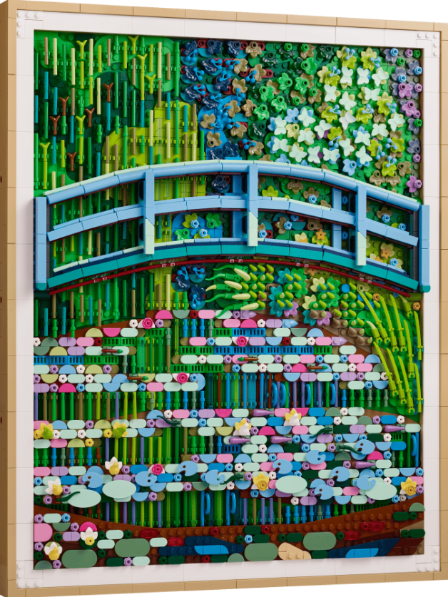 LEGO Claude Monet Bridge Over A Pond Of Water Lilies - 31220