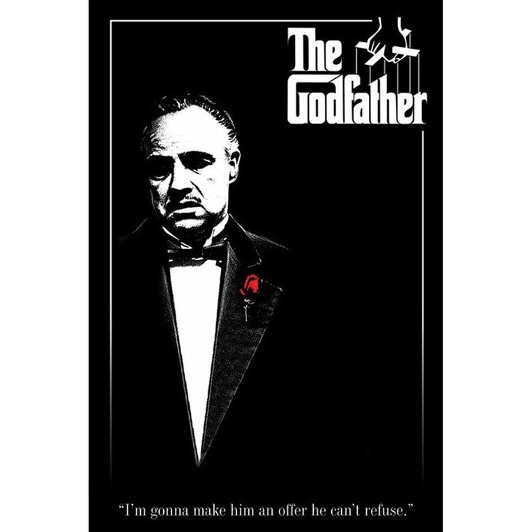 The Godfather (Red Rose) Poster 61x91.5cm - PP30558