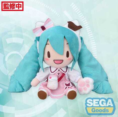 Character Vocal Series 01: Hatsune Miku Fuwa Petit Plush Figure Hatsune Miku Theme Park Ver. M 25 cm - SEGA44881