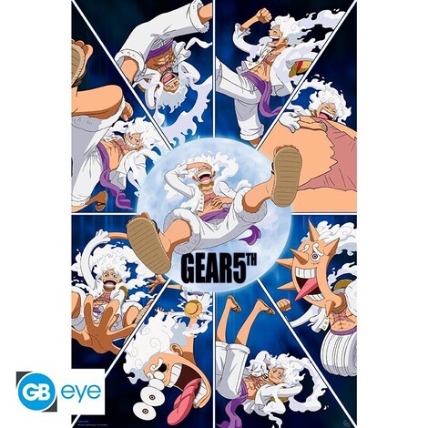 One Piece - Poster Maxi 91.5x61 - Gear 5th Looney - GBYDCO503